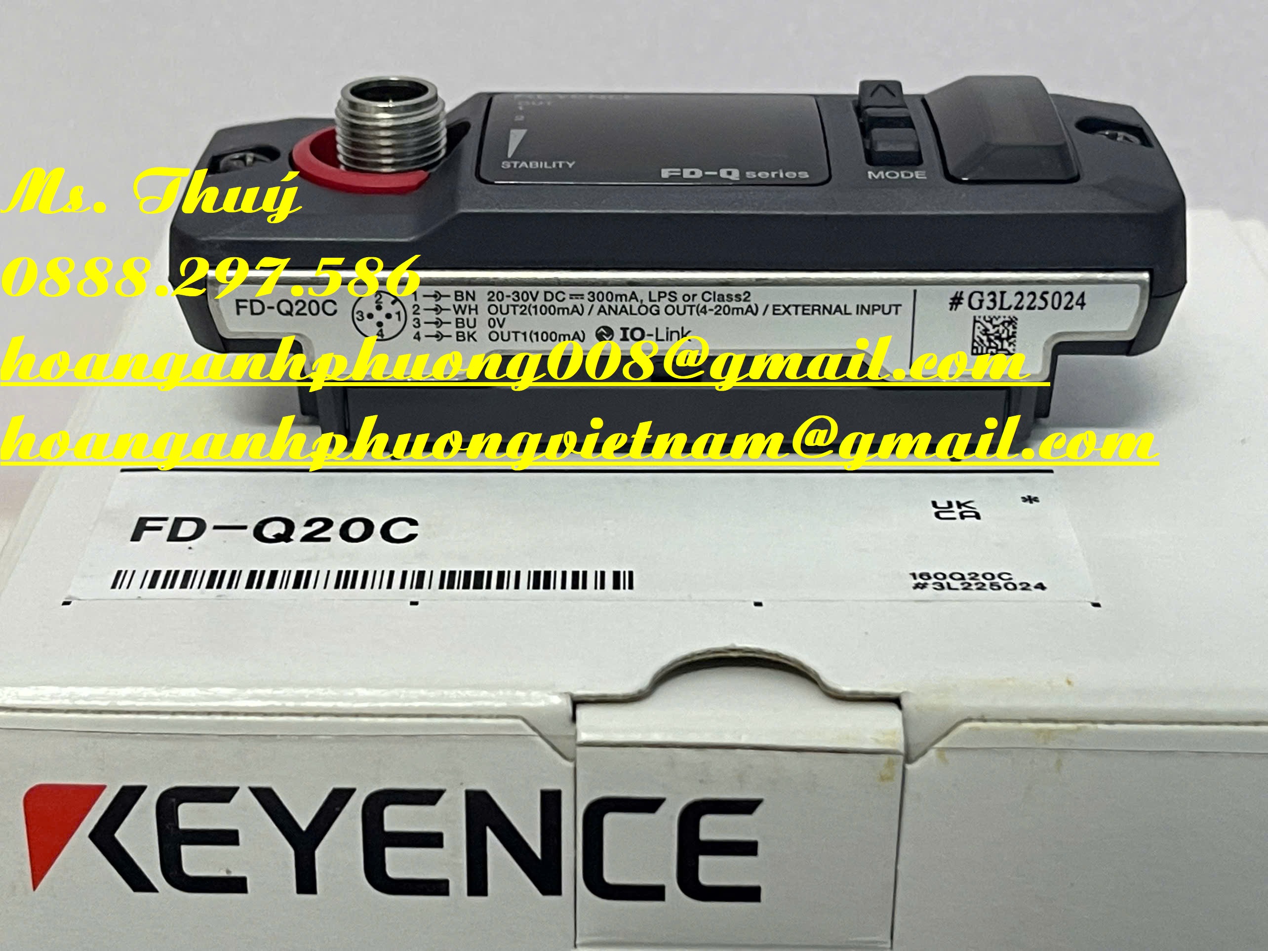 Cảm biến FD-Q20C - Hàng Keyence chính hãng tại VN